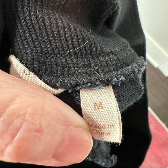 Soft Surroundings Pull On Size Medium Black Linen Rayon Blend Straight Leg Pants - Picture 4 of 10